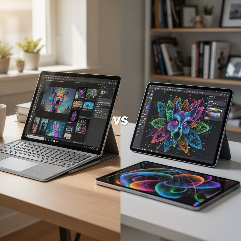 Surface Pro 9 vs iPad Pro for Graphic Design: Which is Best?
