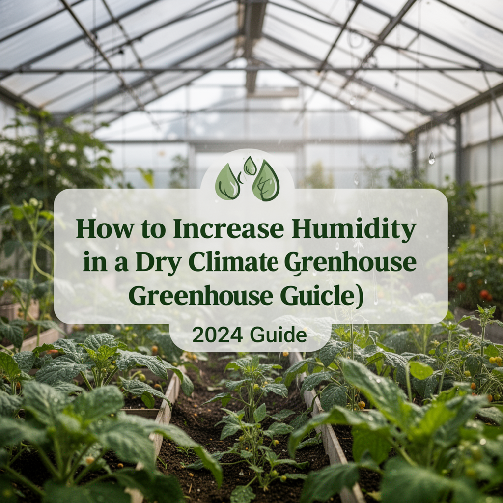 How to Increase Humidity in a Dry Climate Greenhouse (2026 Guide)
